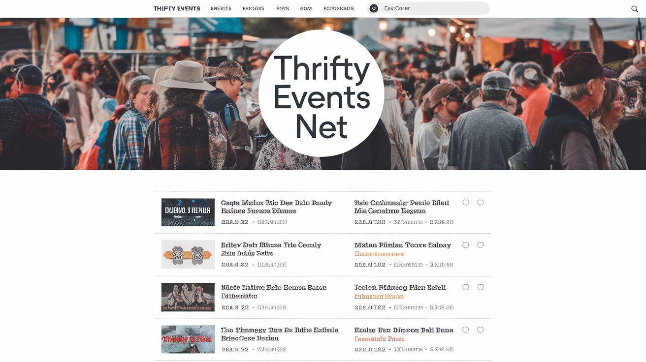 Blog ThriftyEvents net