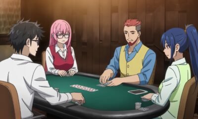 manga strip poker video