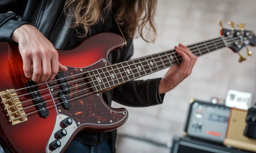 DiMarzio P pickups in a Kala U•BASS solid body