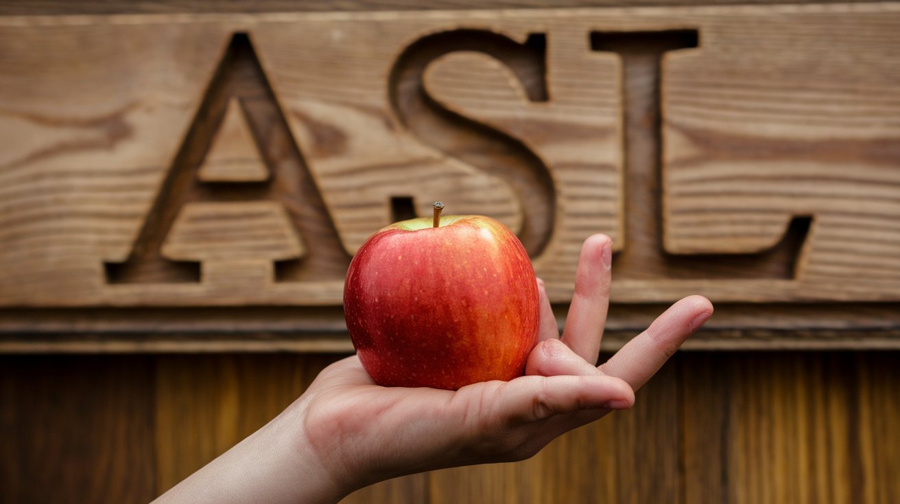 apple in ASL
